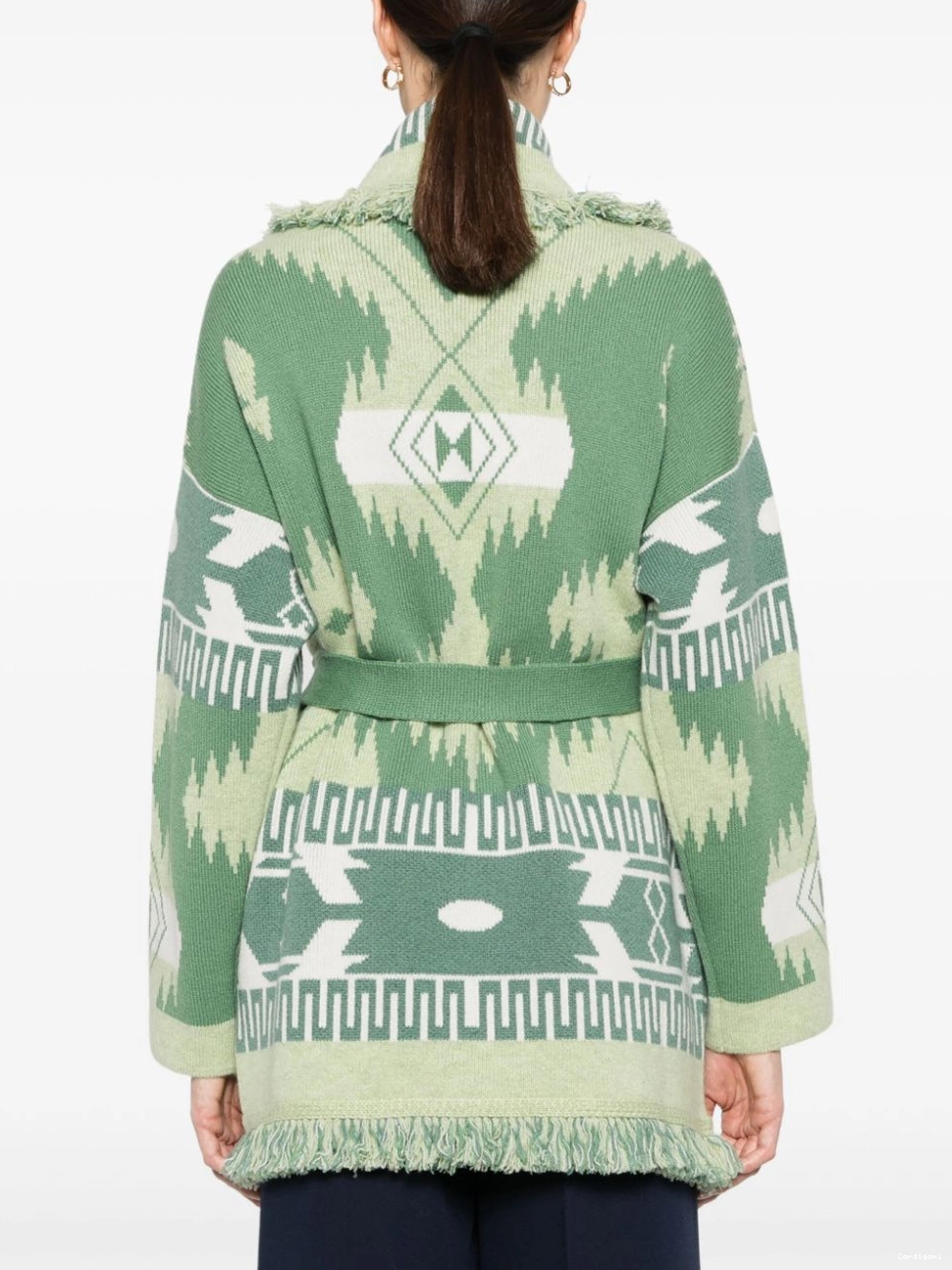 Affordable Alanui belted Icon cardigan Women cashmere 0813